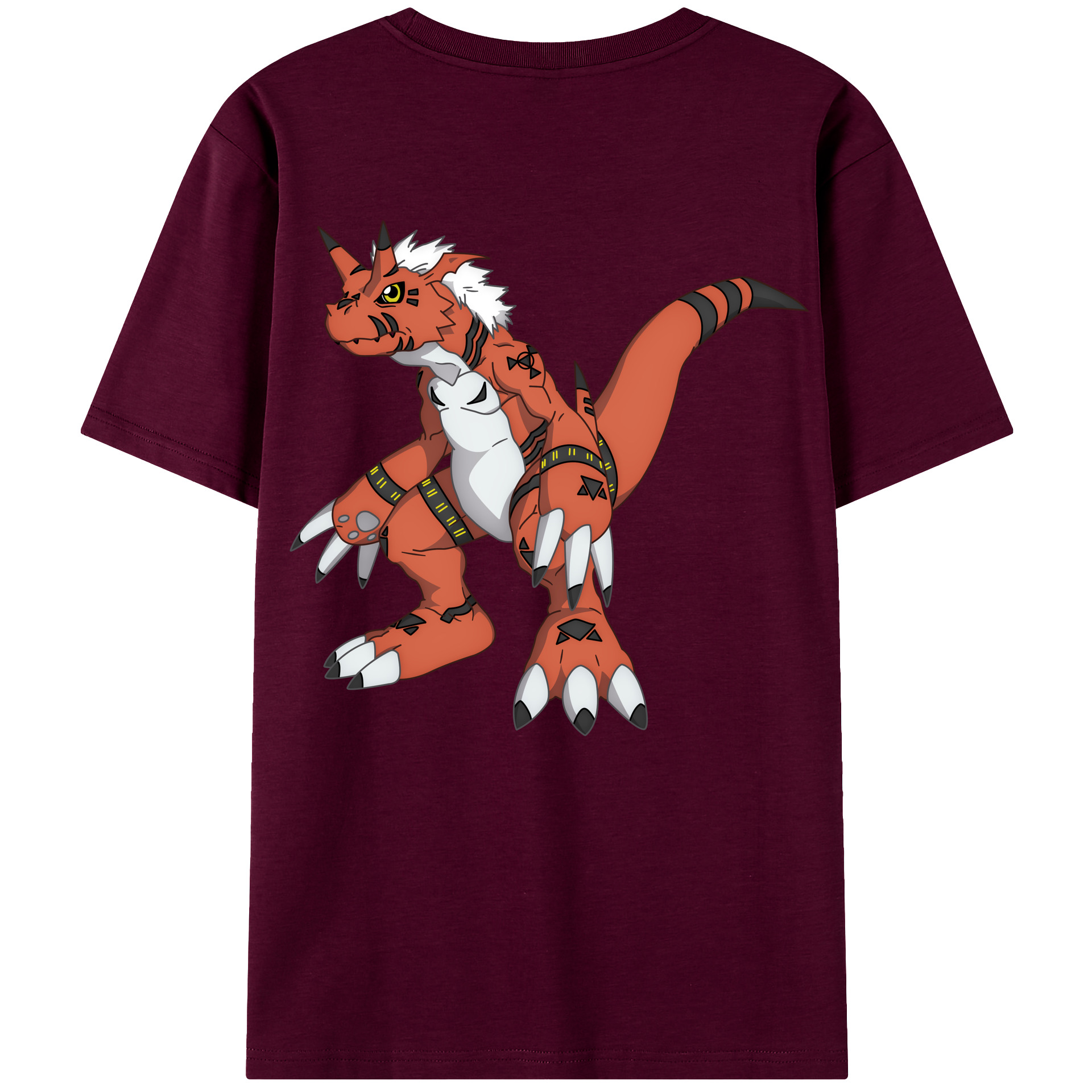 （画像用） Digimon デジタルモンスター/デジモン レディース半袖Tシャツ(バックプリント)